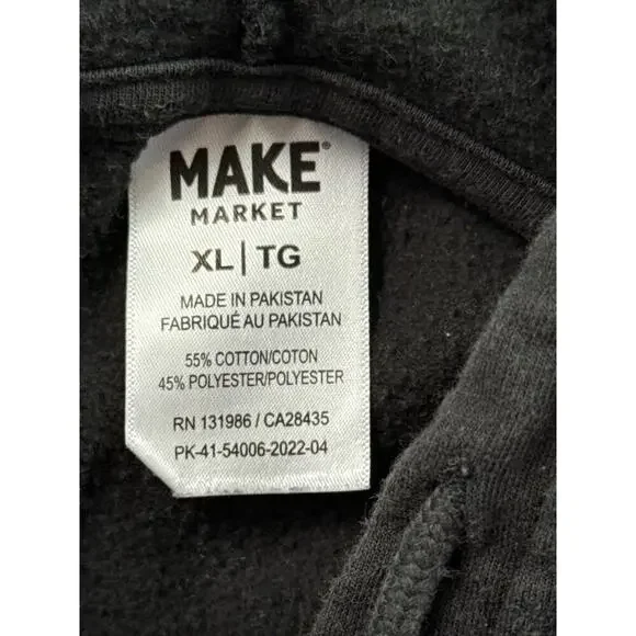 Women’s Make Market Black Volleyball Hoodie Baylor #4 Sz XL - Picture 2 of 3